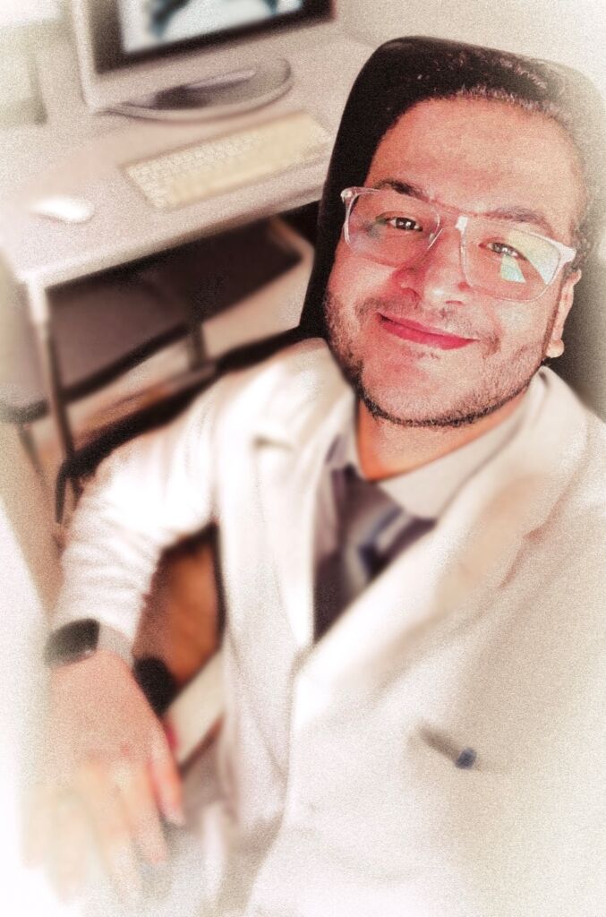 Dr. Hammad at Radiology Desk